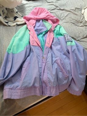 Rucanor retro colourblock windbreaker